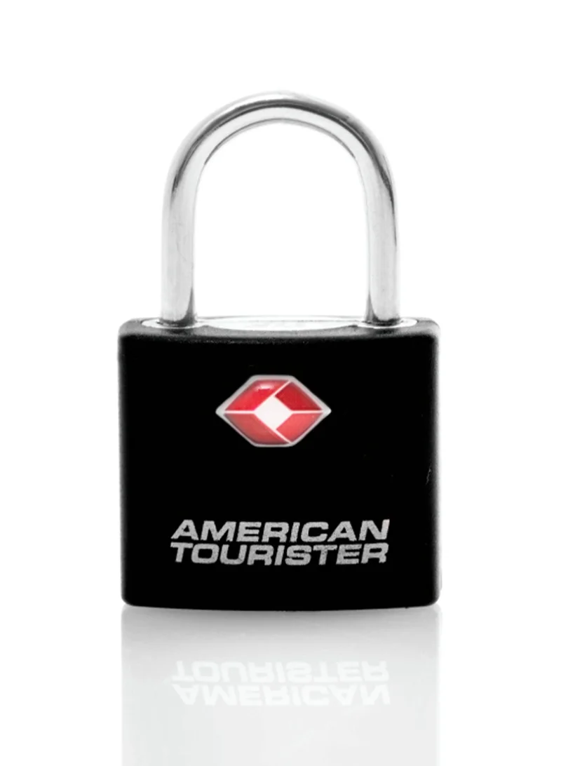 AMERICAN TOURISTER TSA Key Lock, Black|Sleek and modern look, matching well with any travel gear